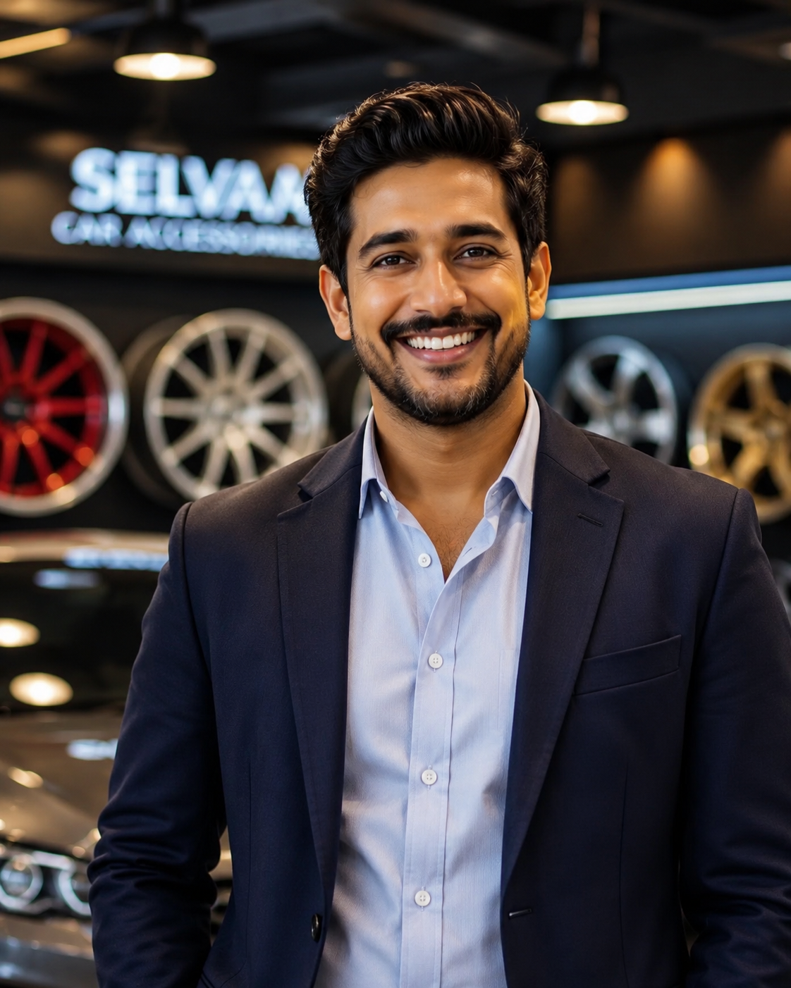Owner of Selvaa Car Accessories in Trichy | 25+ Years of Trusted Service