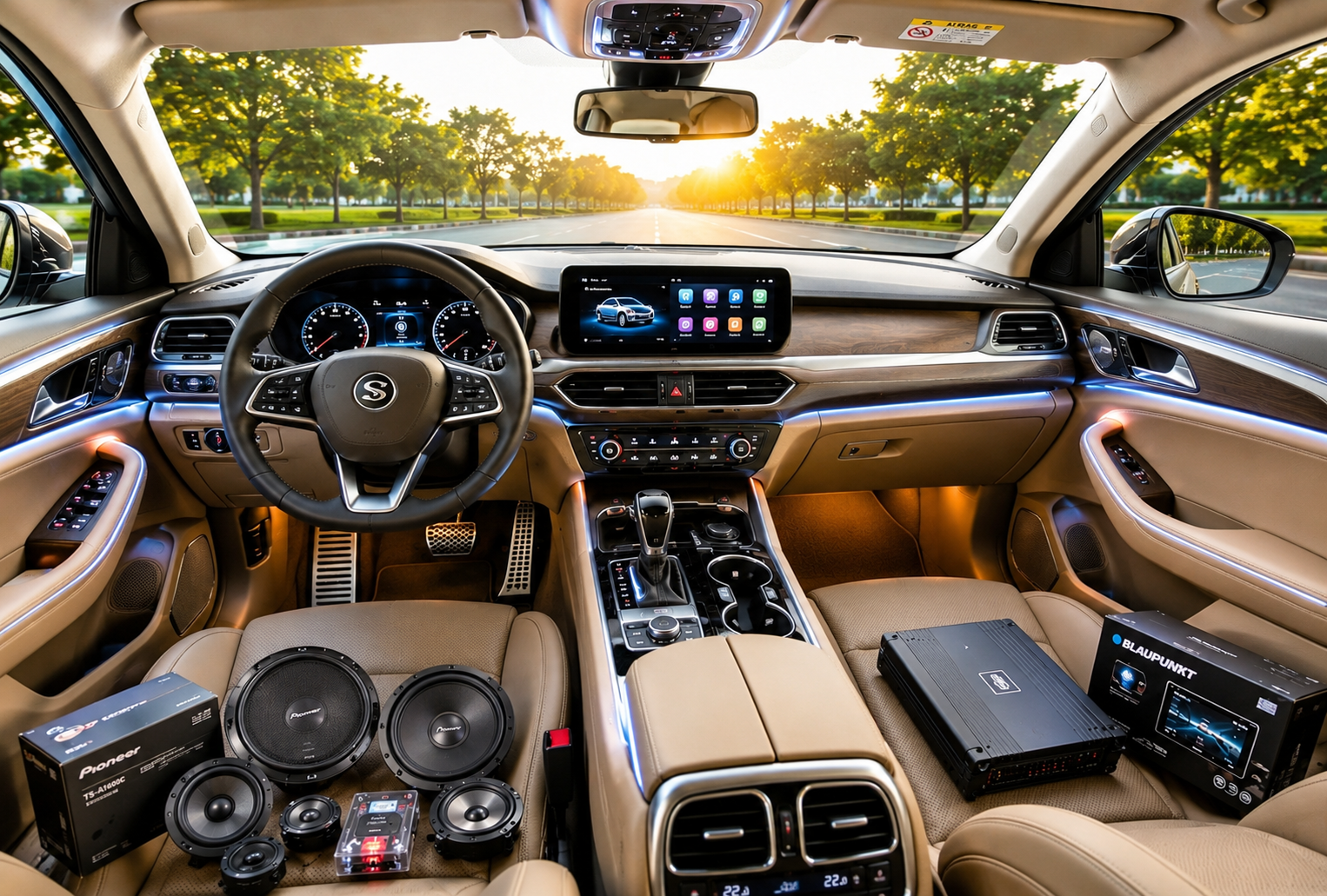 Premium automotive accessories installation
