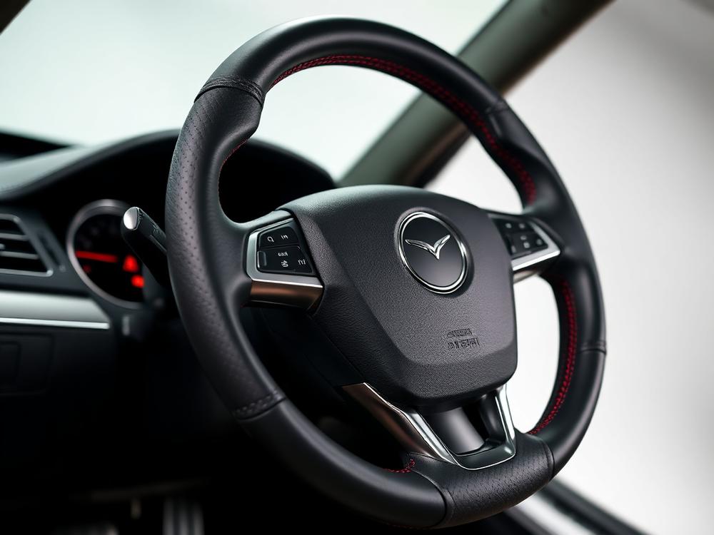 Premium steering wheel cover installation in Trichy